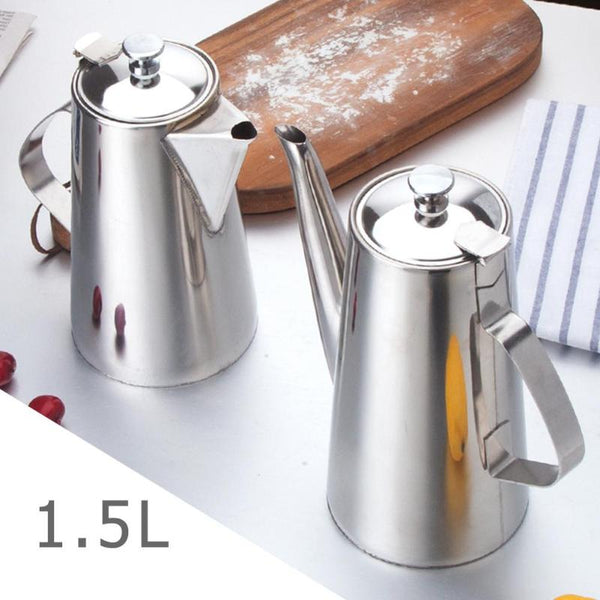 1.5L Silver Color Water Pot Handheld