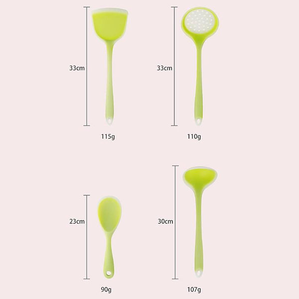 4Pcs Non-stick Food Grade Silicone